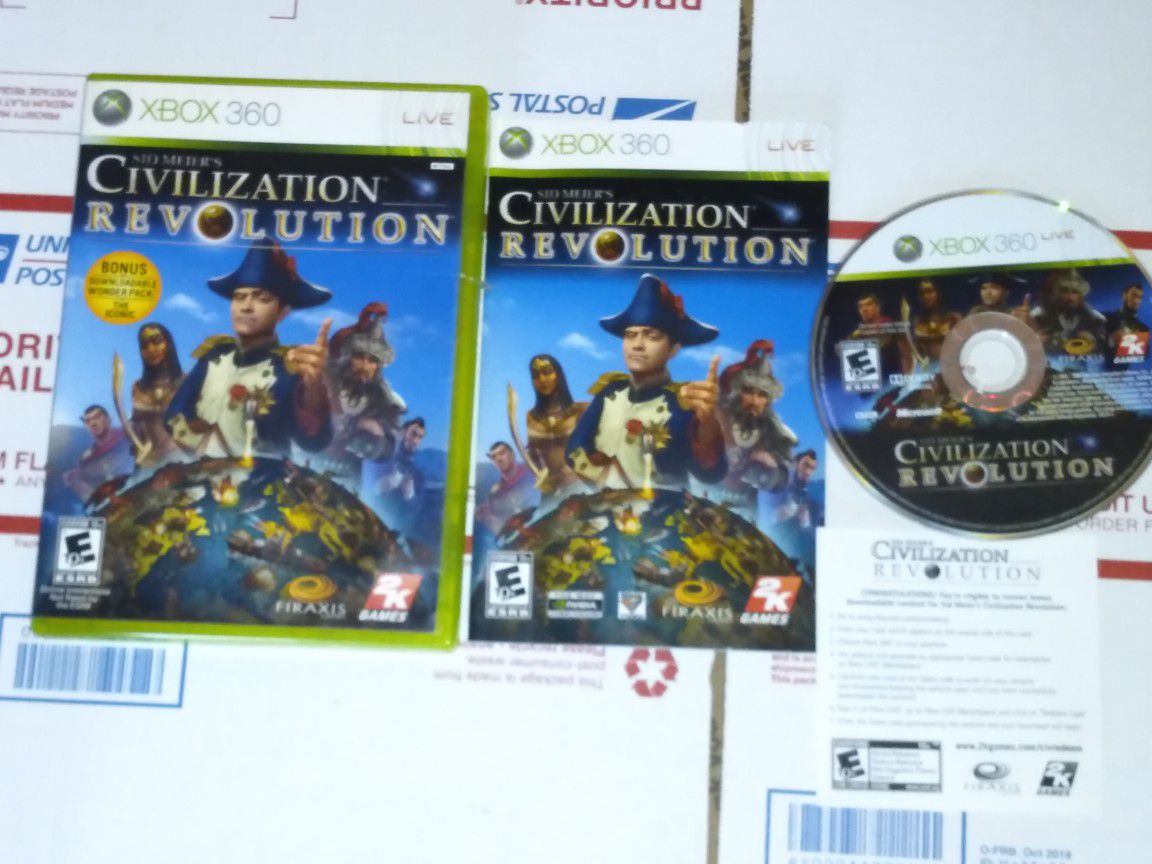 Civilization revolution for Xbox 360