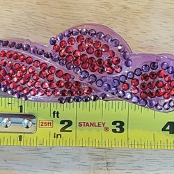 Red Hat Society Plastic Hair Clip/Barrette