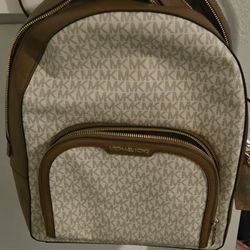Large Authentic Michael Kors Backpack 