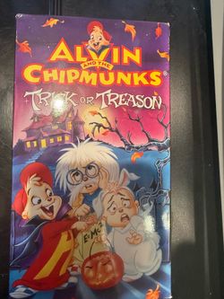 Alvin and the chipmunks trick or treason VHS