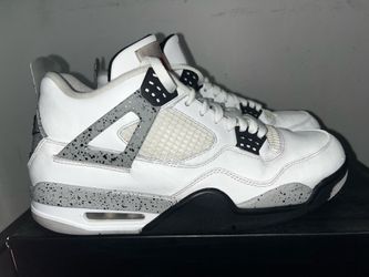Jordan 4 white cement size 11