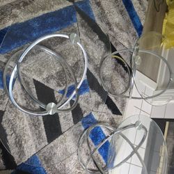  3 Pk Metal Occasional Table Set