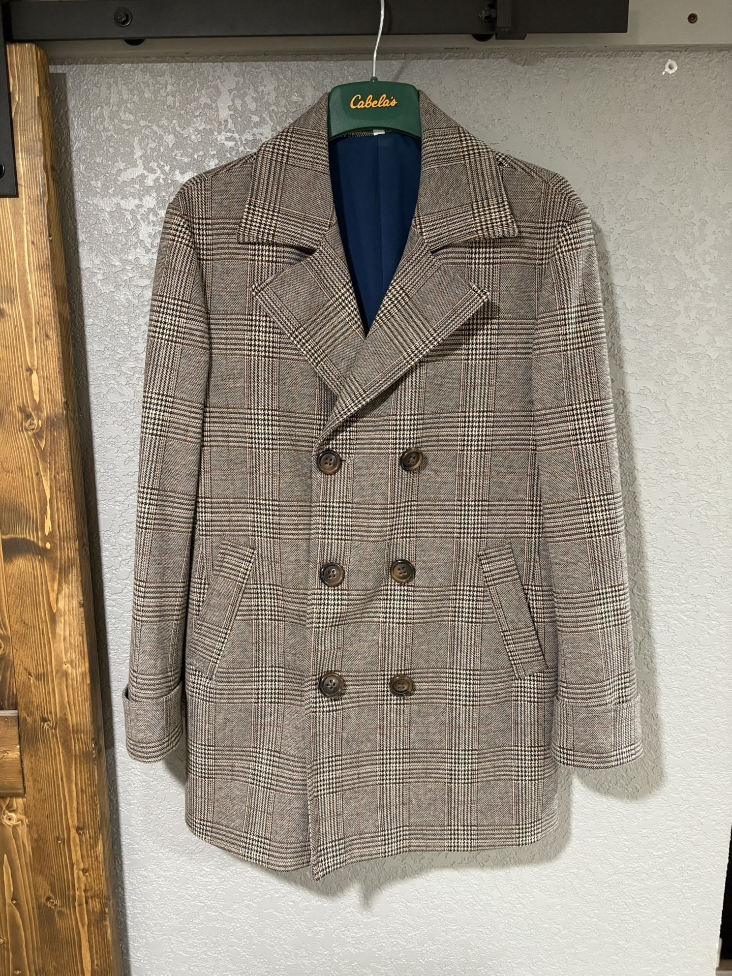 Men’s State & Liberty Double Breasted Coat