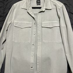 Light Denim Relaxed Fit Jacket