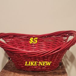 Large Wicker Basket 
