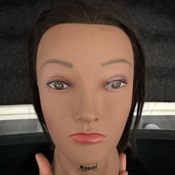 Textured Mannequin Doll head 