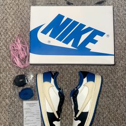 Nike Jordan 1 Og Travis Scott Low “Fragment” Size 9❤️‍🔥 (Worn 3x) ‼️