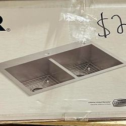 Kohler Double Bowl Kitchen Sink