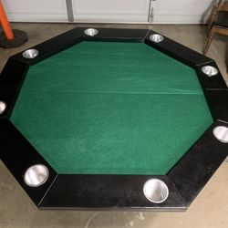 Poker Table with hidden storage