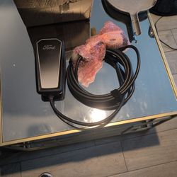 Ford Mobile Charger, a dual-voltage EVSE (Electric Vehicle Supply Equipment) unit designed for Ford electric vehicles like the F-150 Lightning, Mustan