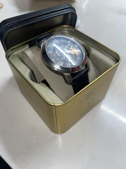 Black Fossil Watch
