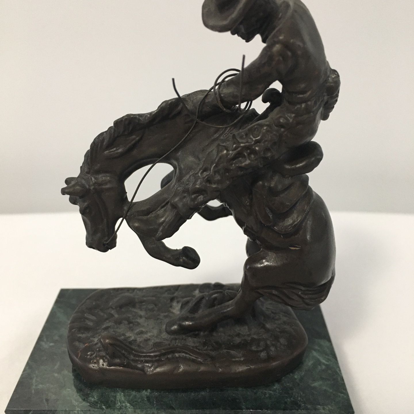 Frederic Remington Bronze Statue Bronco Buster