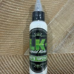 Liquid Kicks Capa superior: sellador de cuero de capa superior, acabado mate