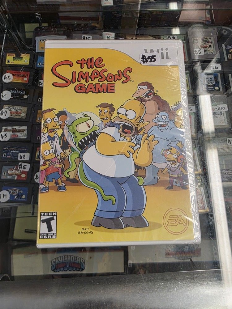 The Simpsons Game for Nintendo Wii
