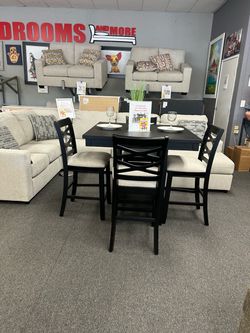 5-Piece Counter Height Dining Set