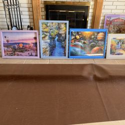 Puzzles Framed, Beautiful And Unique