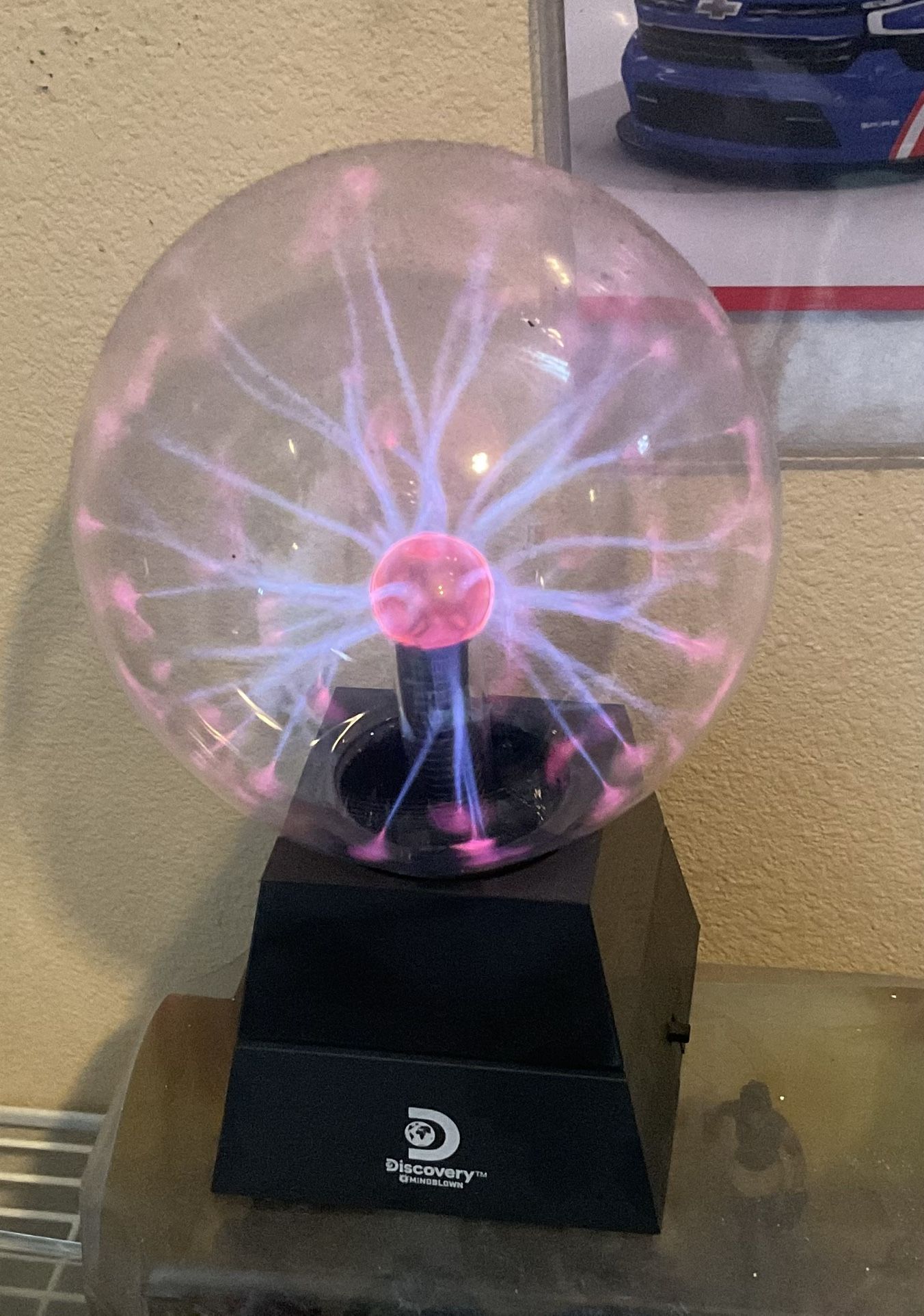 Discovery Plasma Ball/Light/Lamp, Static Electricity Globe Electric Lightning Ball excellent new condition