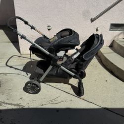 Double evenflo Stroller 