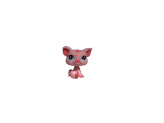 Littlest Pet Shop LPS #2418 Pig Piggy Figure AS IS (READ)