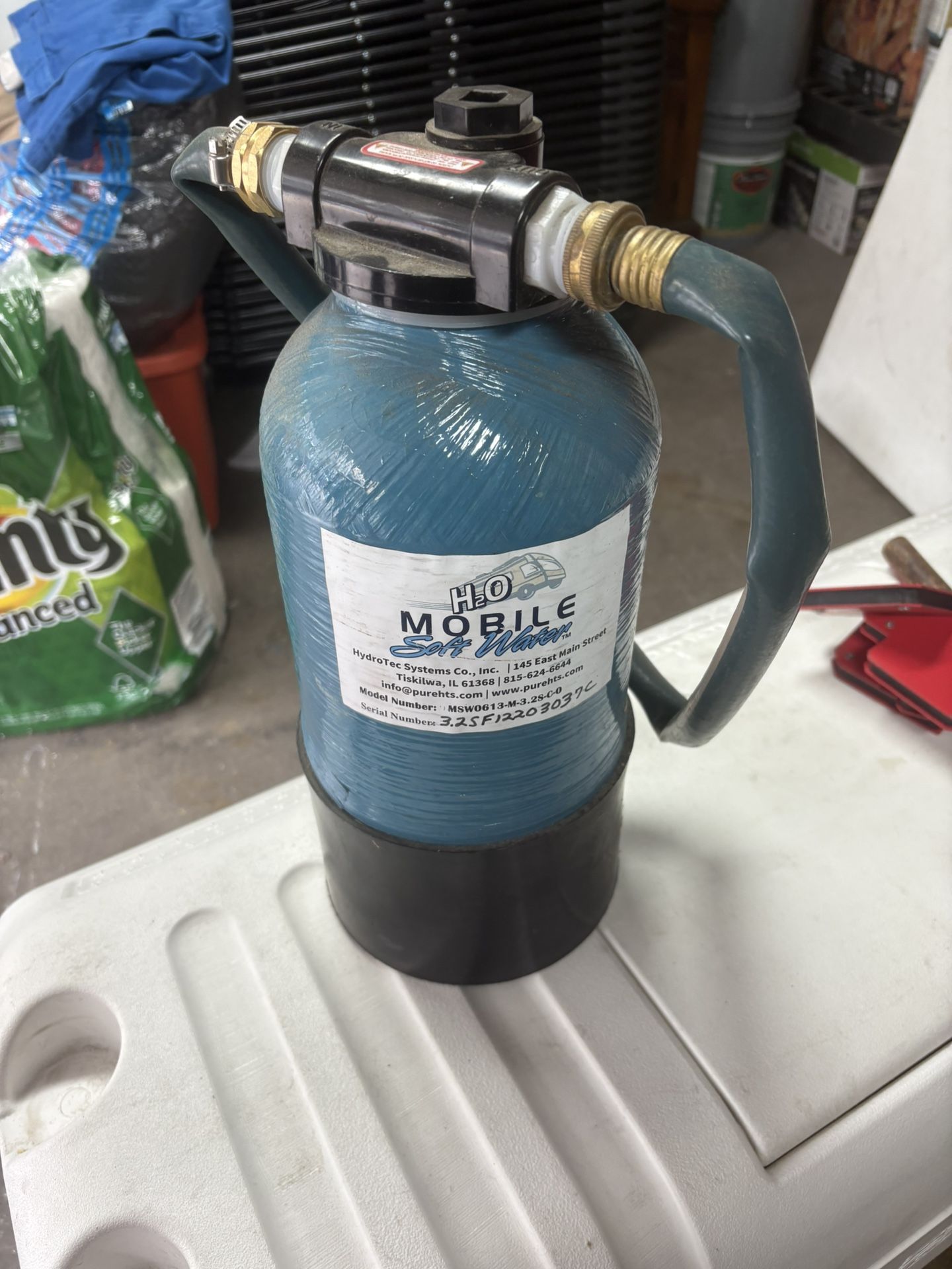 Soft Water Mobile Tank