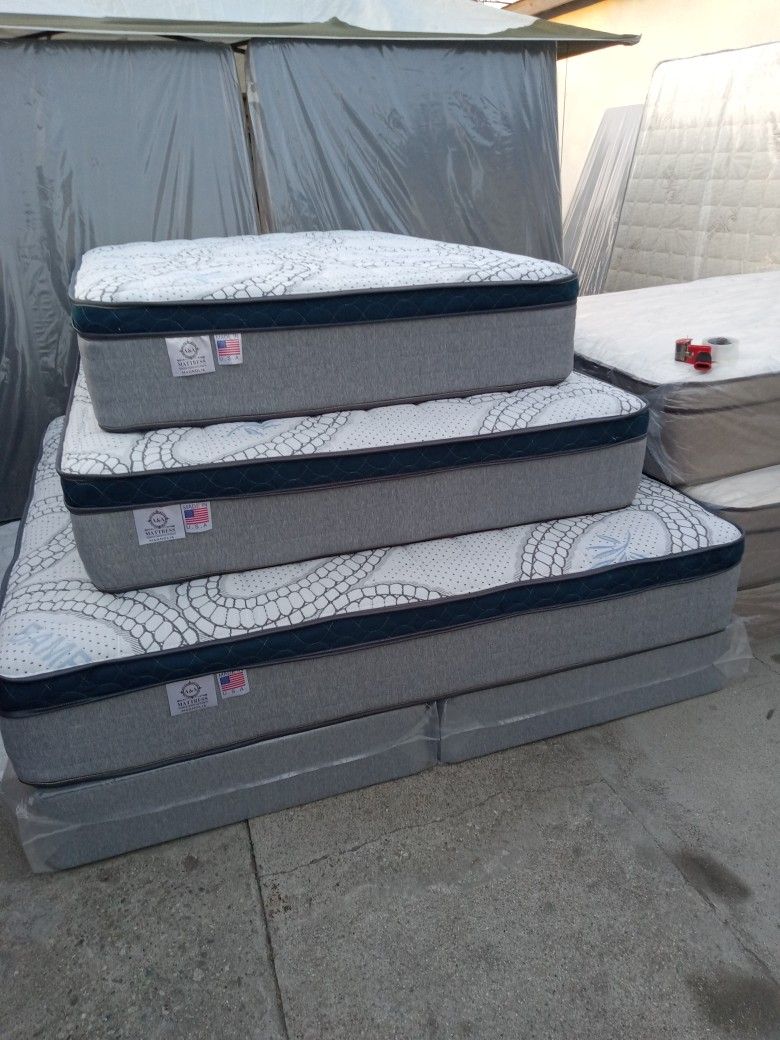 Queen Size Mattress Pillow Top 12\