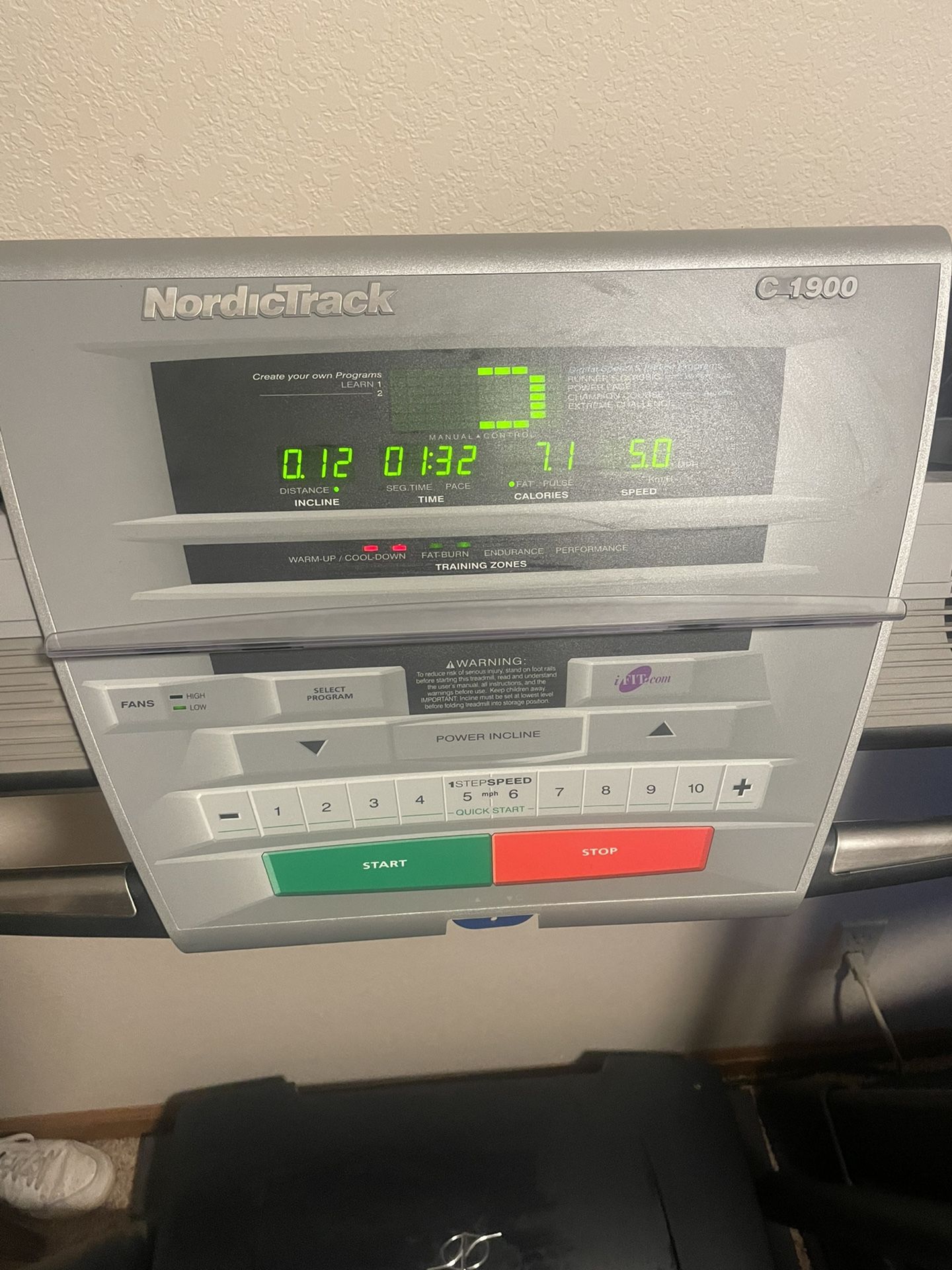 Nordictrack C1900 Treadmill