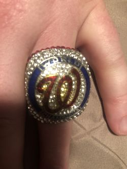 Washington Nationals championship ring