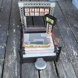 WWF Ring And Trash Talking Stage