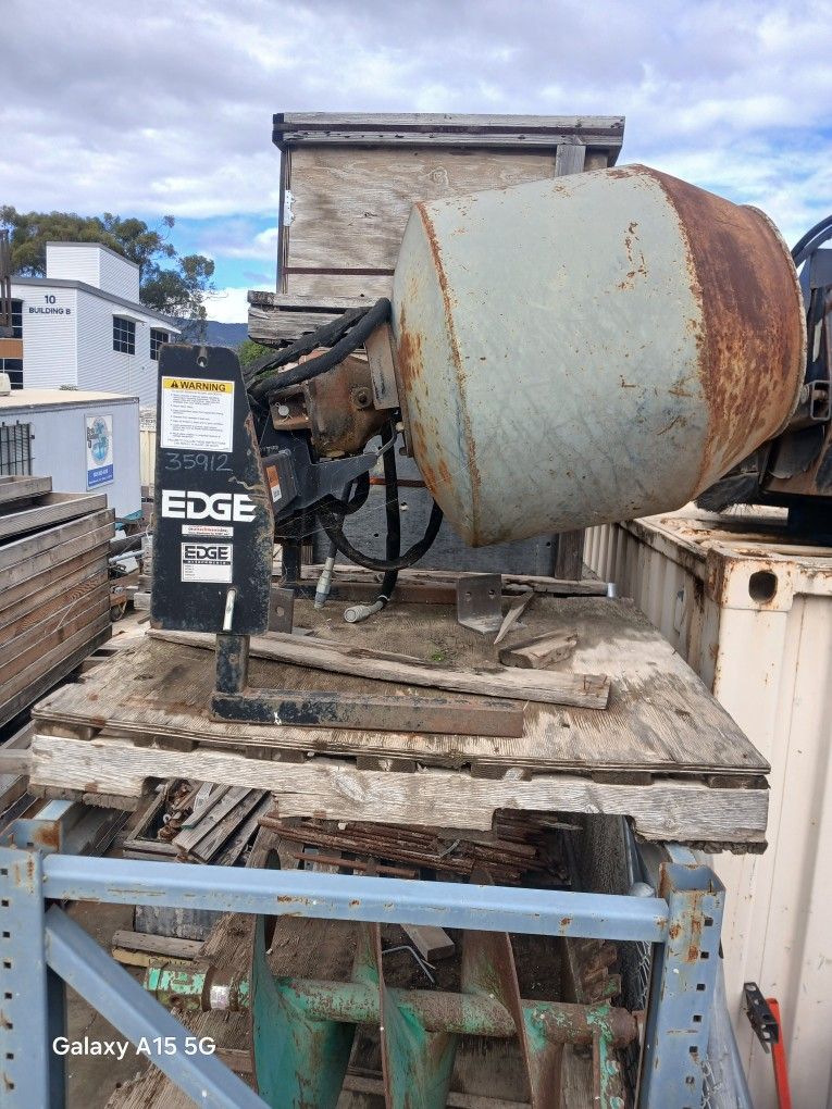 Concrete Mixer For Skid Steer EdGe 
