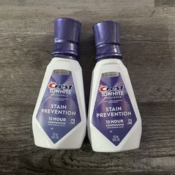 Crest 3D White Stain Prevention Mouthwash 16 Fl Oz $6 Each 
