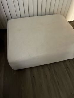 Large Rectangular Ottoman (no cover)