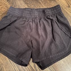 Women’s Gently Used Black Champion Athletic Shorts, XS
