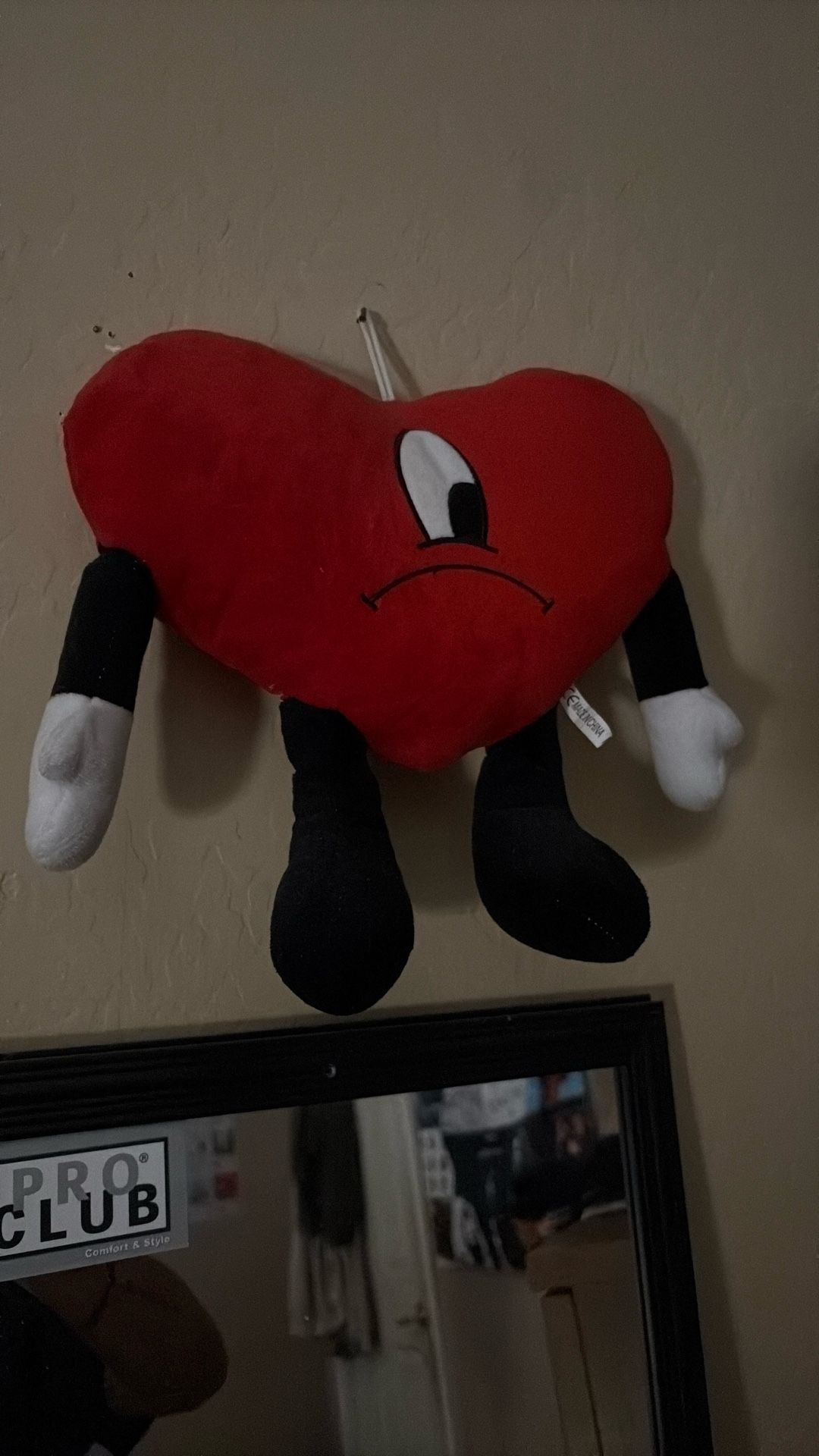 Bad Bunny Heart Plushie