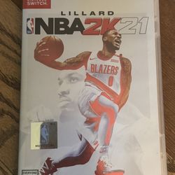 Nintendo Switch NBA 2k 2021