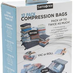 Samsonite 12 Pack Compression Bags