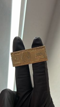 10k gold double ring