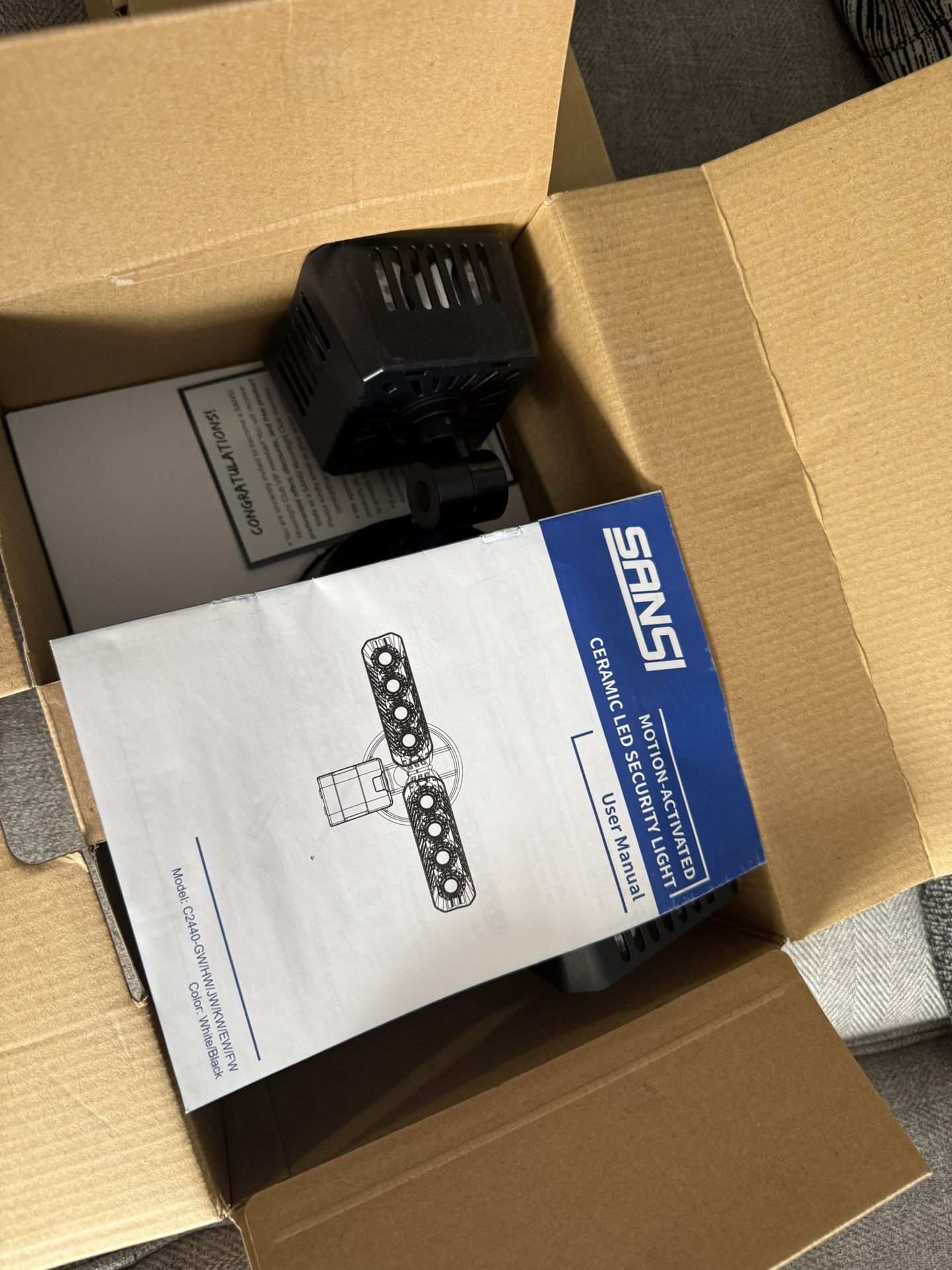 Brand New In Box Outside Security Light Fixtures 
