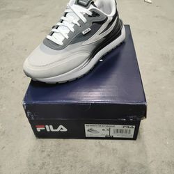 Fila,Reno,Grey White, 6.5