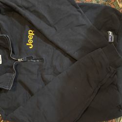 Jeep half zip up