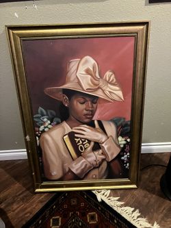 Large Framed Picture Artwork