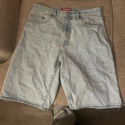 Supreme Jean Shorts 