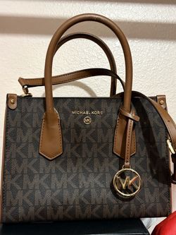 Michael Kors MK Signature Satchel Handbag