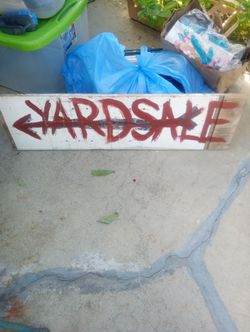 Huge yard sale 7113 San Francisco st highland CA