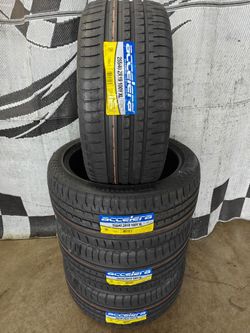 255/40r19 "Brand New" Accelera PH1 All Season Tires