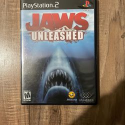 Jaws Unleashed For Ps2