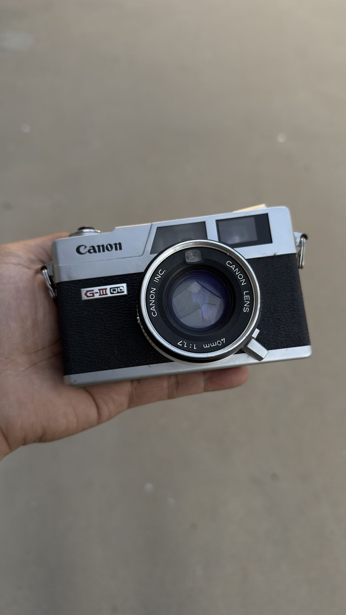 Canon Canonet QL17 G III Rangefinder