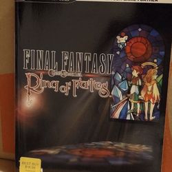 final fantasy crystal chronicles ring of fates guide nintendo ds brand new 