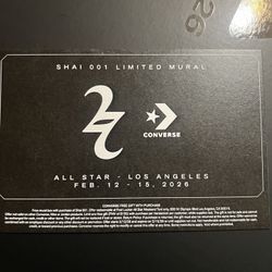 SHAI CONVERSE 001 BUTTER