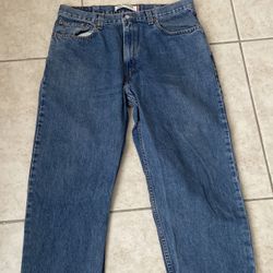MENS LEVIS JEANS RELAXED FIT 38x30