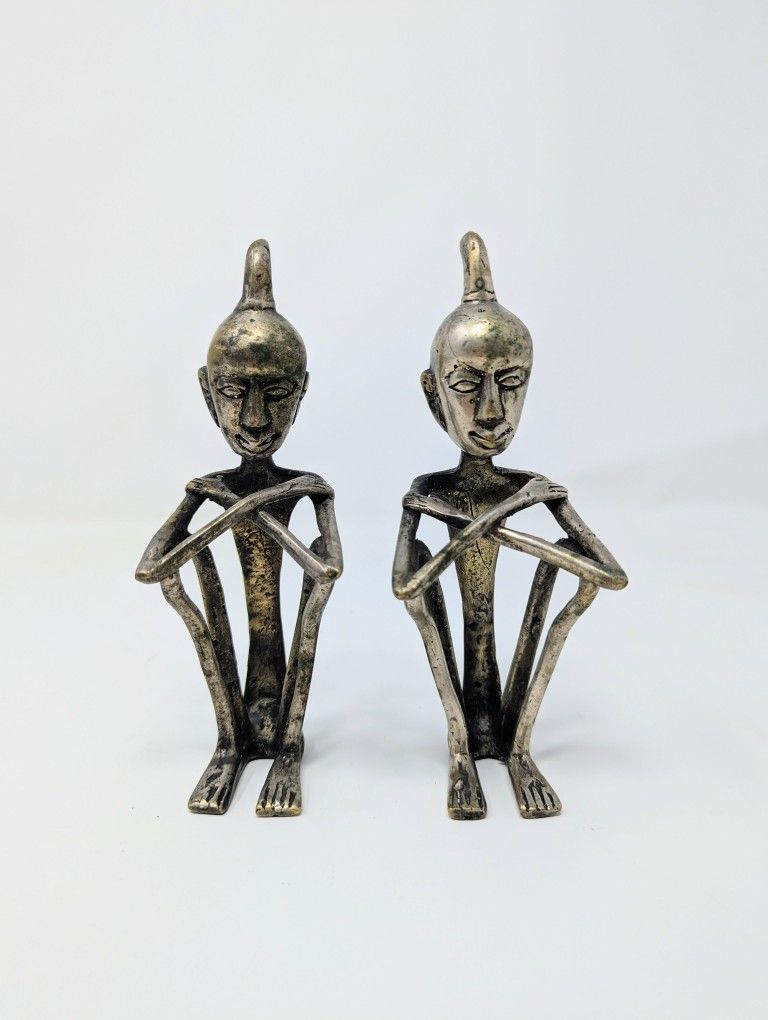 Vintage Peter Hoe "Leti Man" Sculptures (2)
